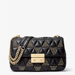 Michael Kors Gold Studded Purse