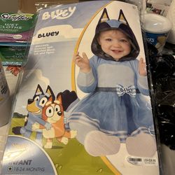 Bluey Costume 18 Months To 24 Months