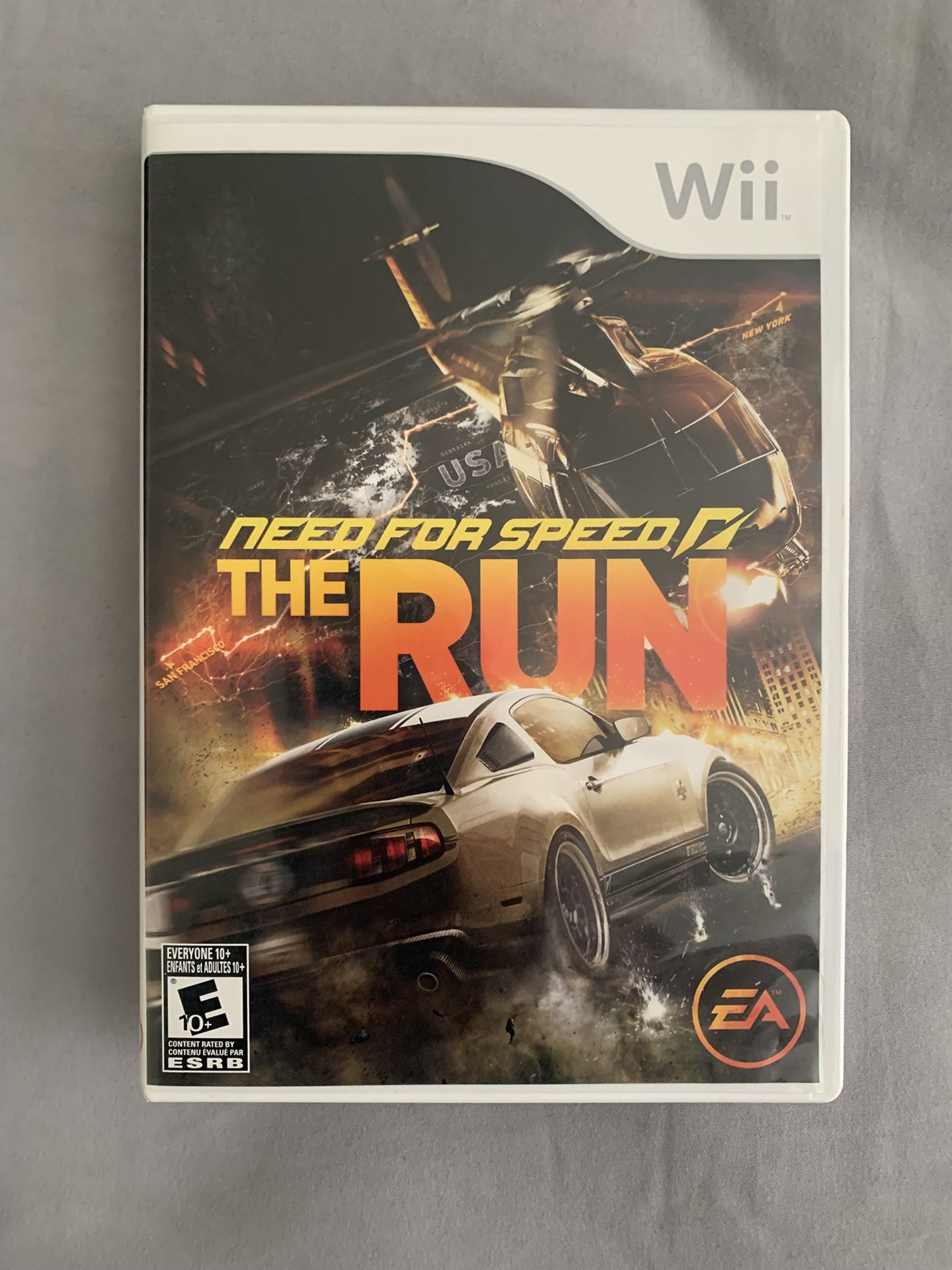 Need for Speed: The Run (Nintendo Wii Game) - Excellent Condition