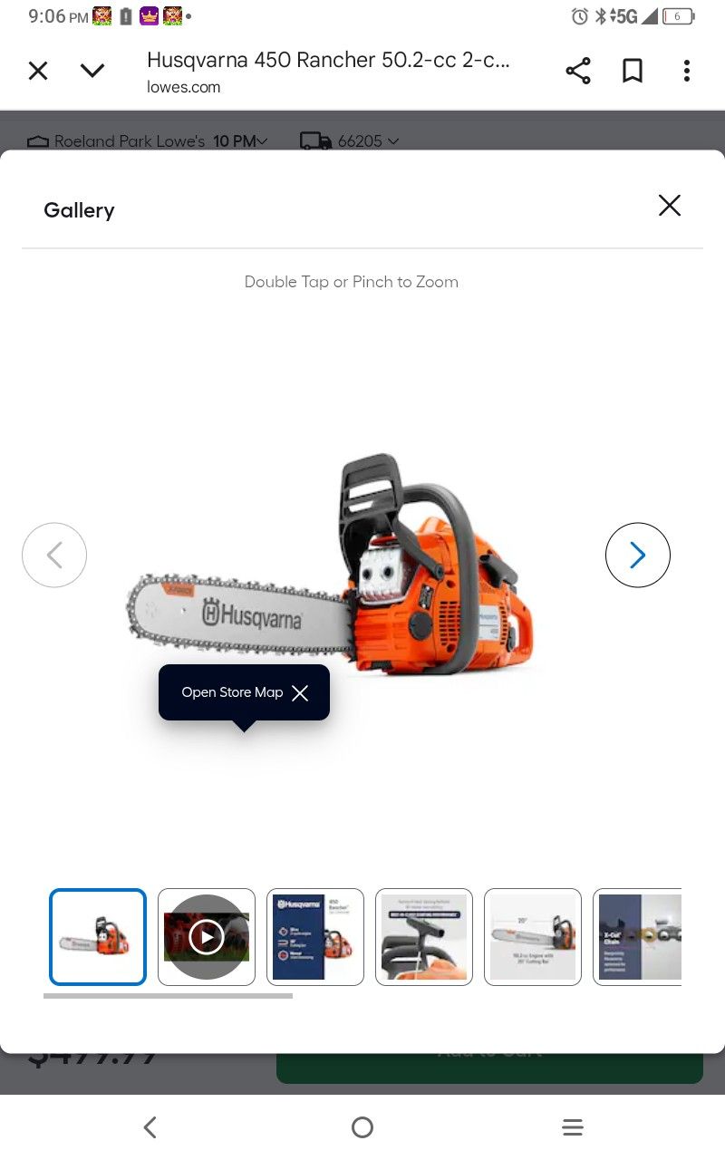 Husqvarna 450 Runs Great