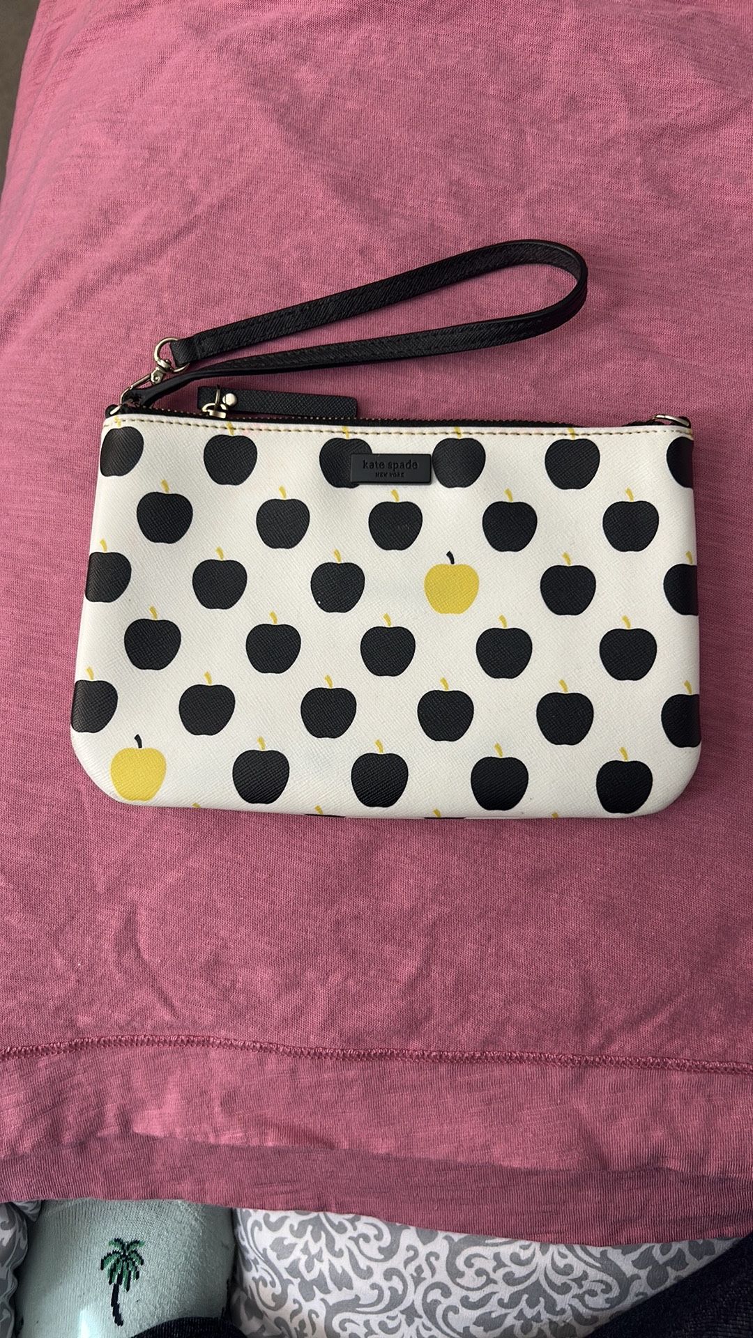 Kate Spade apple wristlet