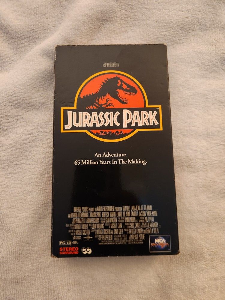 Jurassic Park VHS