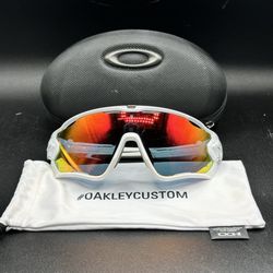 Oakley Custom JAWbreaker Sports Sunglasses Fire Iridium Lens