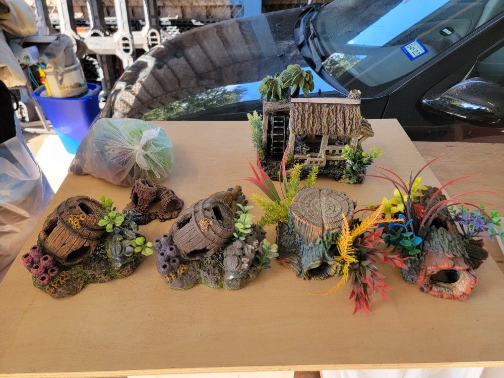 Aquarium Fish Tank Decor