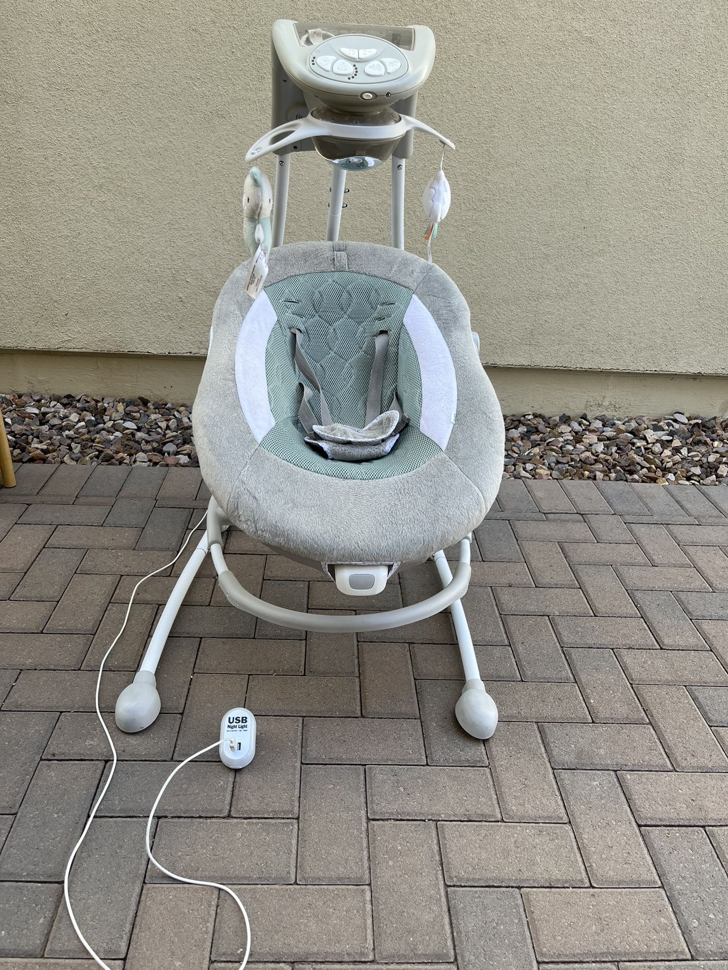 InLighten Soothing Swing & Rocker -Ingenuity