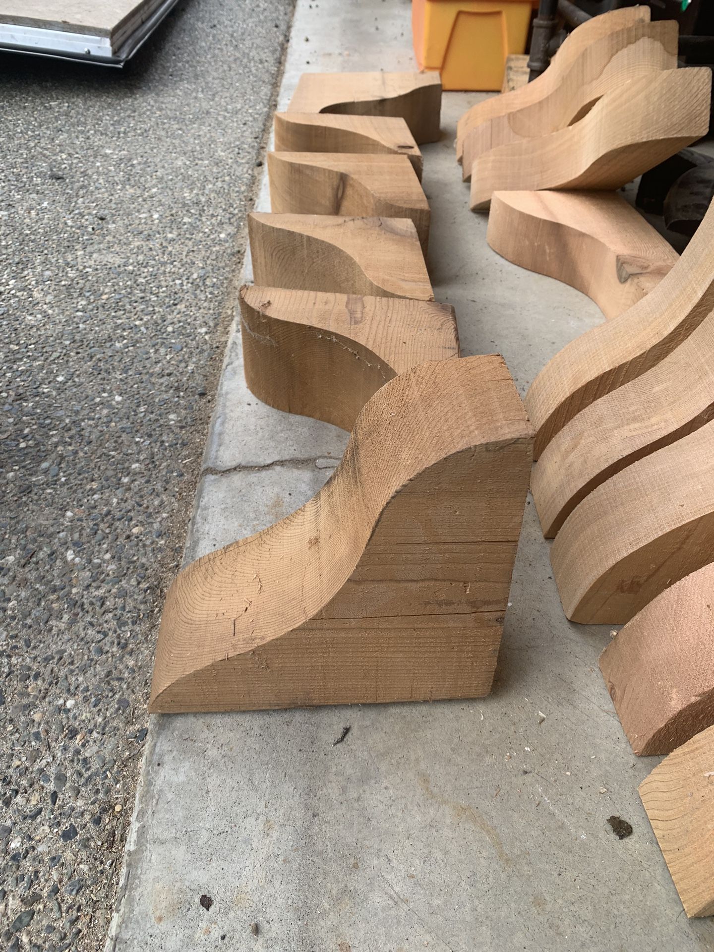 Cedar Corbels