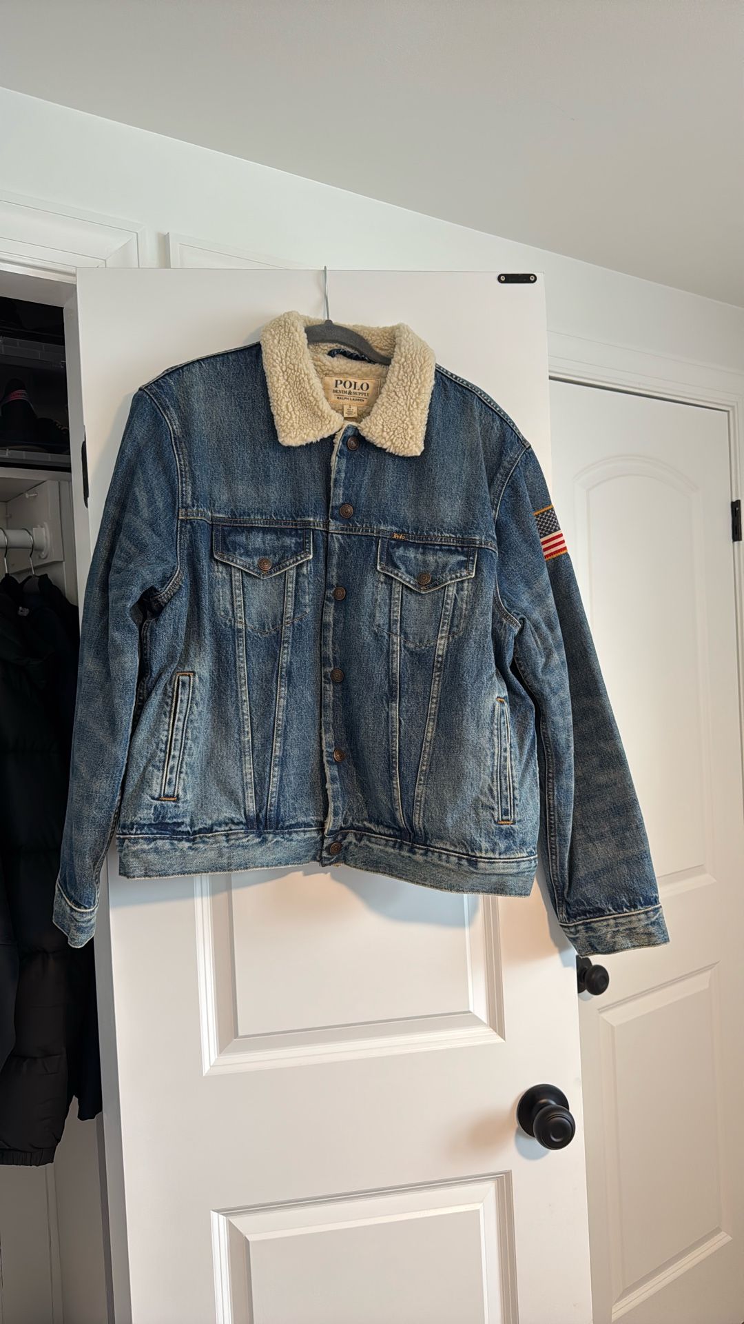 Polo Ralph Lauren Trucker Denim Jacket Men’s Size L