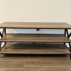 Yaheetech Industrial TV Stand – Fits up to 65” TVs