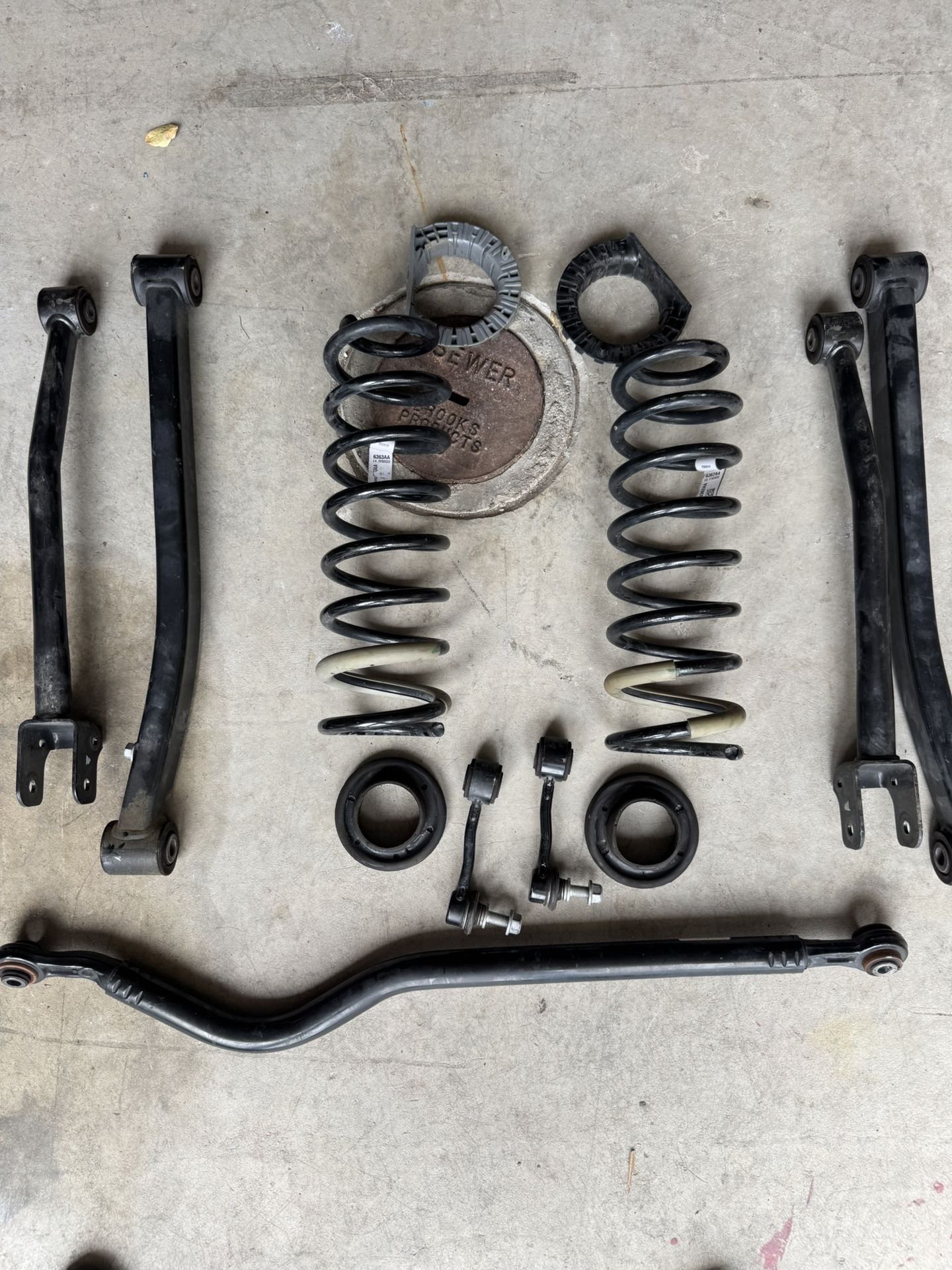 Factory Jeep Rubicon Suspension