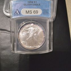 American Eagle Ms69 1994 $180
