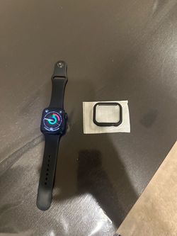 Apple Watch Series 8  45mm with Midnight Sport Band and Protective Case Included