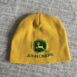 John Deere Tractors Men’s Yellow Outdoors Beanie Hat