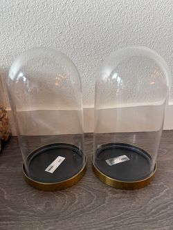 IKEA Glass Domes, Pair