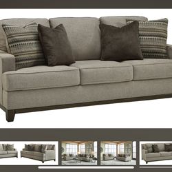 Sofa and loveseat