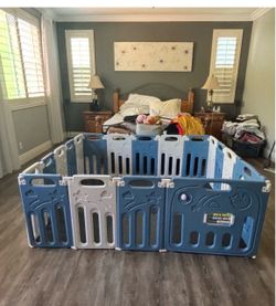 Baby Playpen for Exploration Safe Foldable No - Gaps