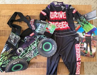 Monster Jam Grave Digger Costume