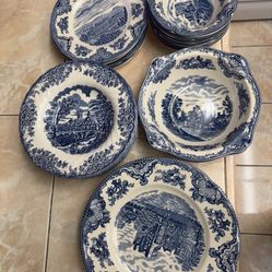 Churchill China Set. Made In England.  