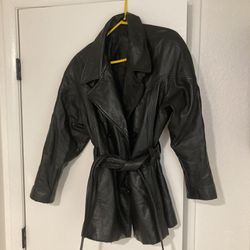 Women’s Leather Jacket Size -Large 