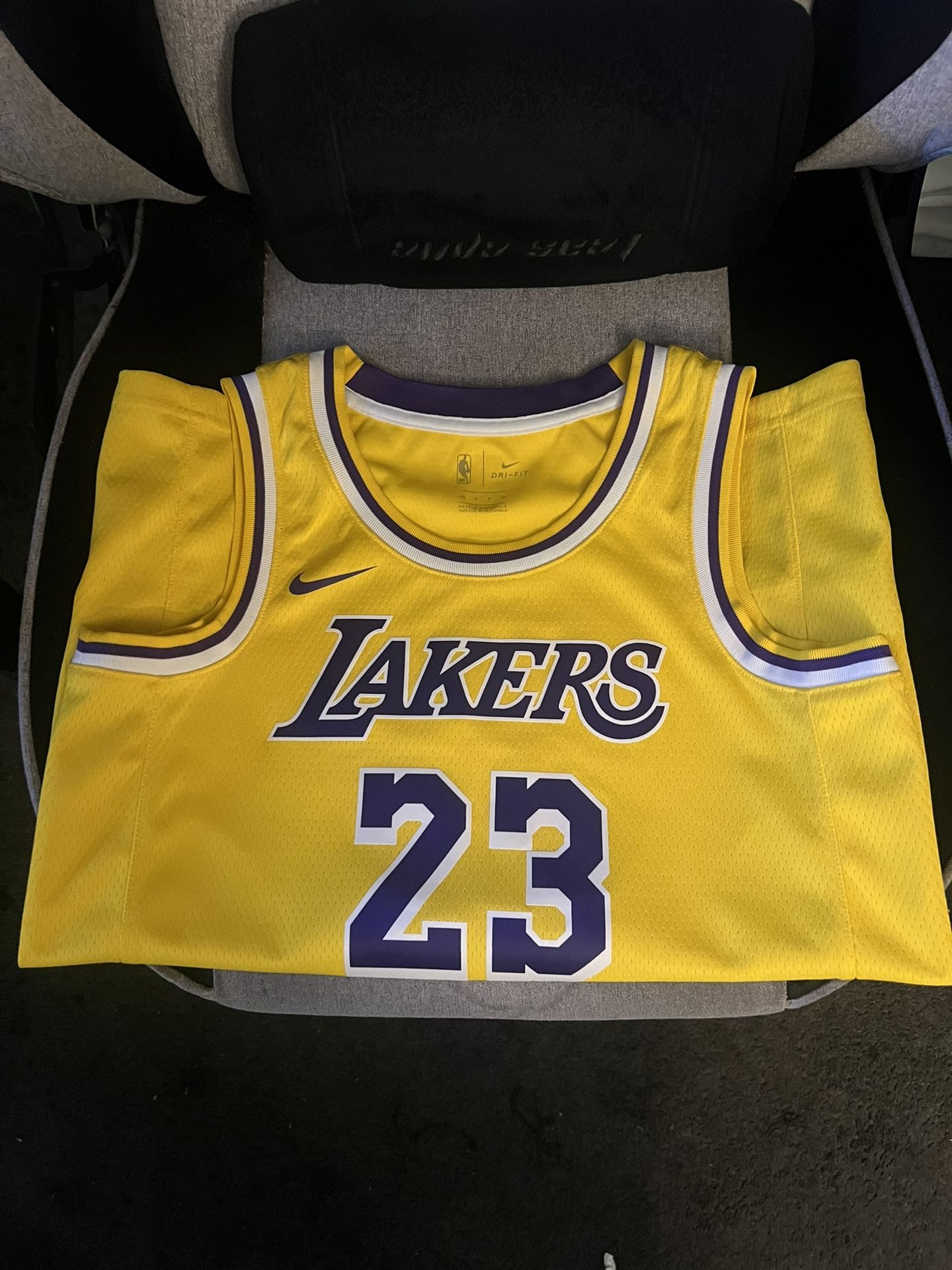 Nike Lebron Laker Jersey
