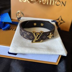 LV Brown & Gold Bracelet 
