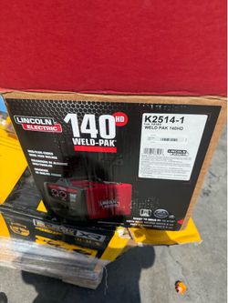 Weld-Pak 140 Amp MIG and Flux-Core Wire Feed Welder, 115V, Aluminum Welder with Spool Gun sold separately