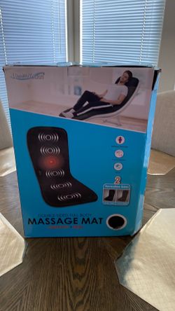 Double sided  full body massage mat with vibration and heat
