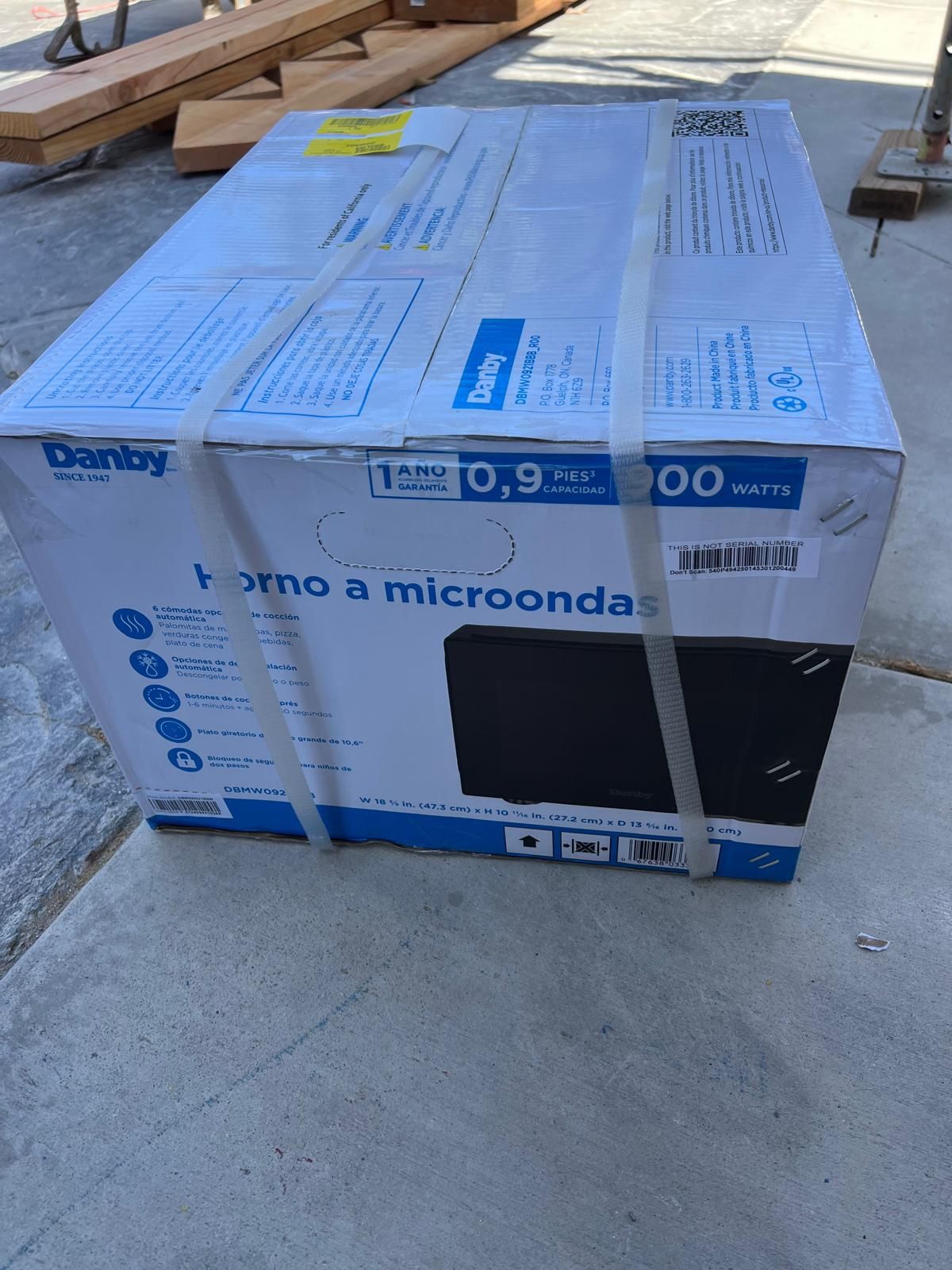 New Danby Microwave