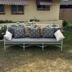 CB2 Breton Patio Couch Lawn Furniture Sofa