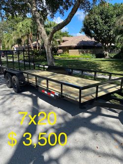 Brand New 7x20 Utility Trailer