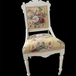 Antique White Refinished Chair