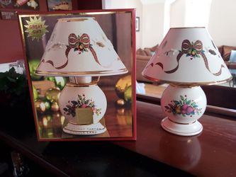 Lennox Holiday Tartan Candle Lamp