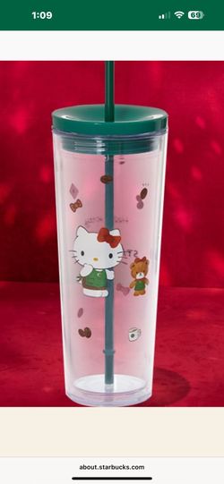 Starbucks Hello Kitty Clear Cup