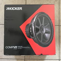 Kicker 15 inch Subwoofer CompVR 2 Ohm 43CVR152