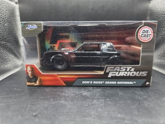 Jada Fast & Furious Dom’s Buick Grand National Black Diecast 1:32 Scale