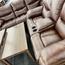 Reclining Stunning Couch And Loveseat!