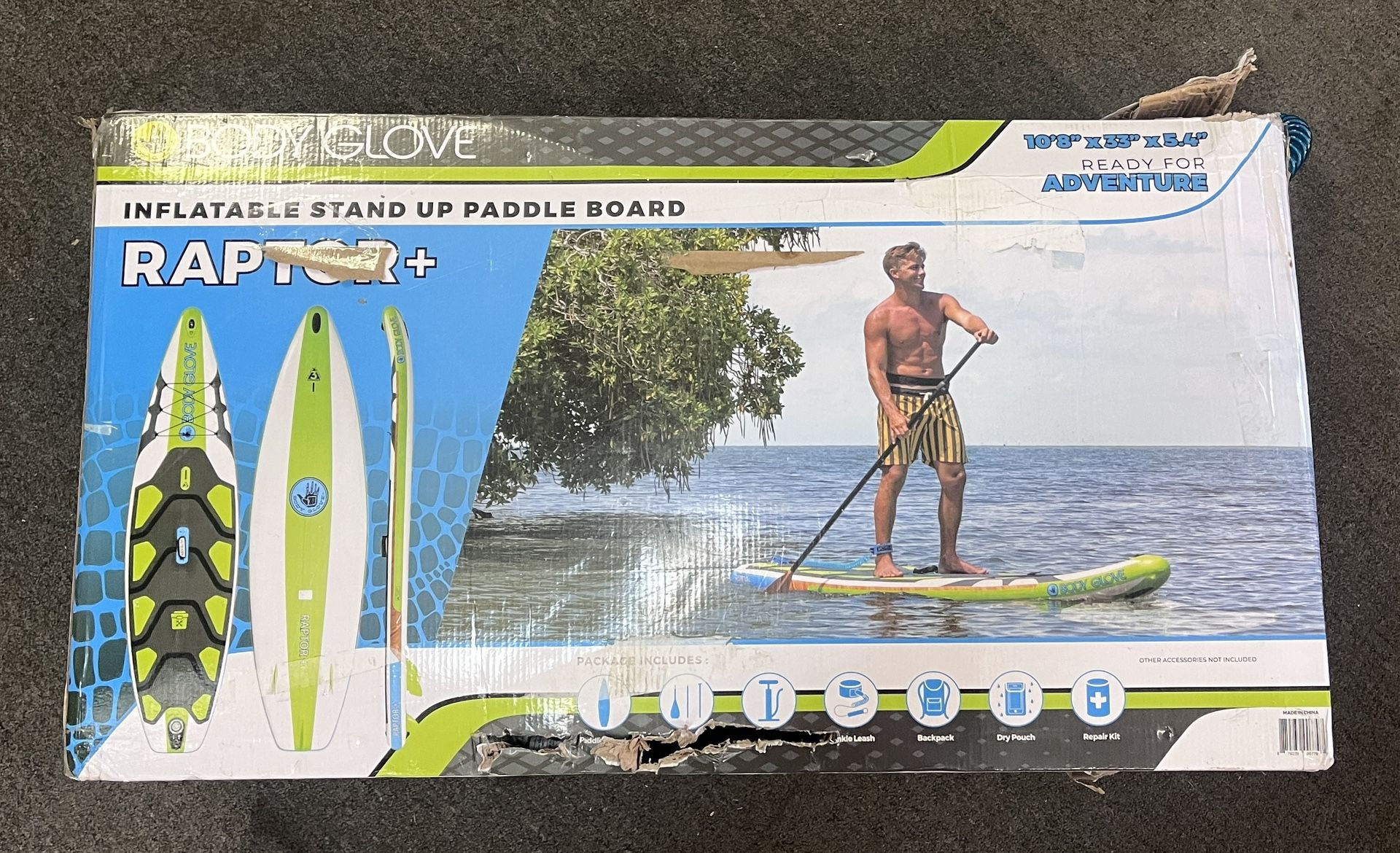 Body Glove Raptor+ Inflatable Stand Up Paddleboard