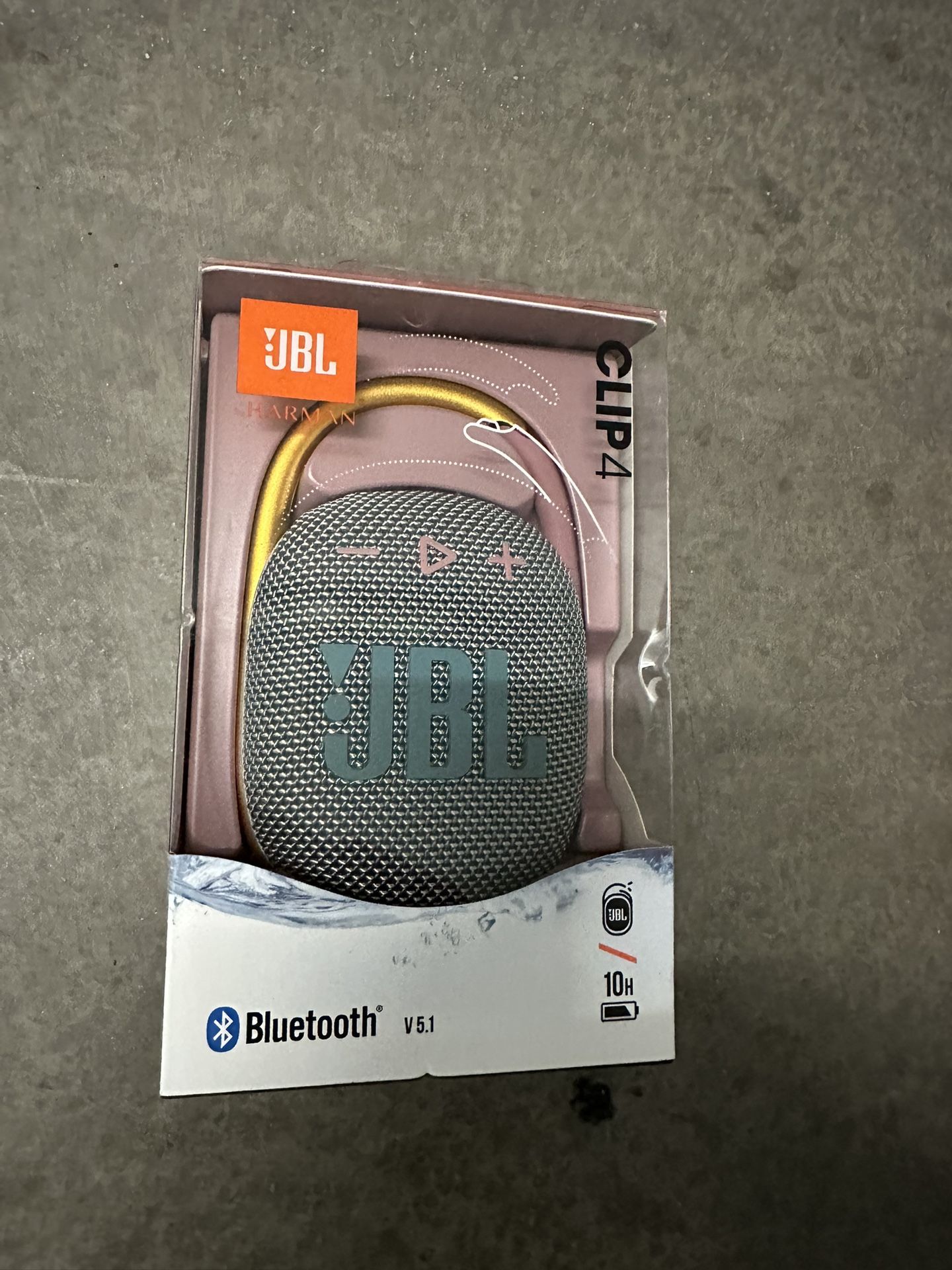 JBL Clip 4 Bluetooth Speaker Brand New 