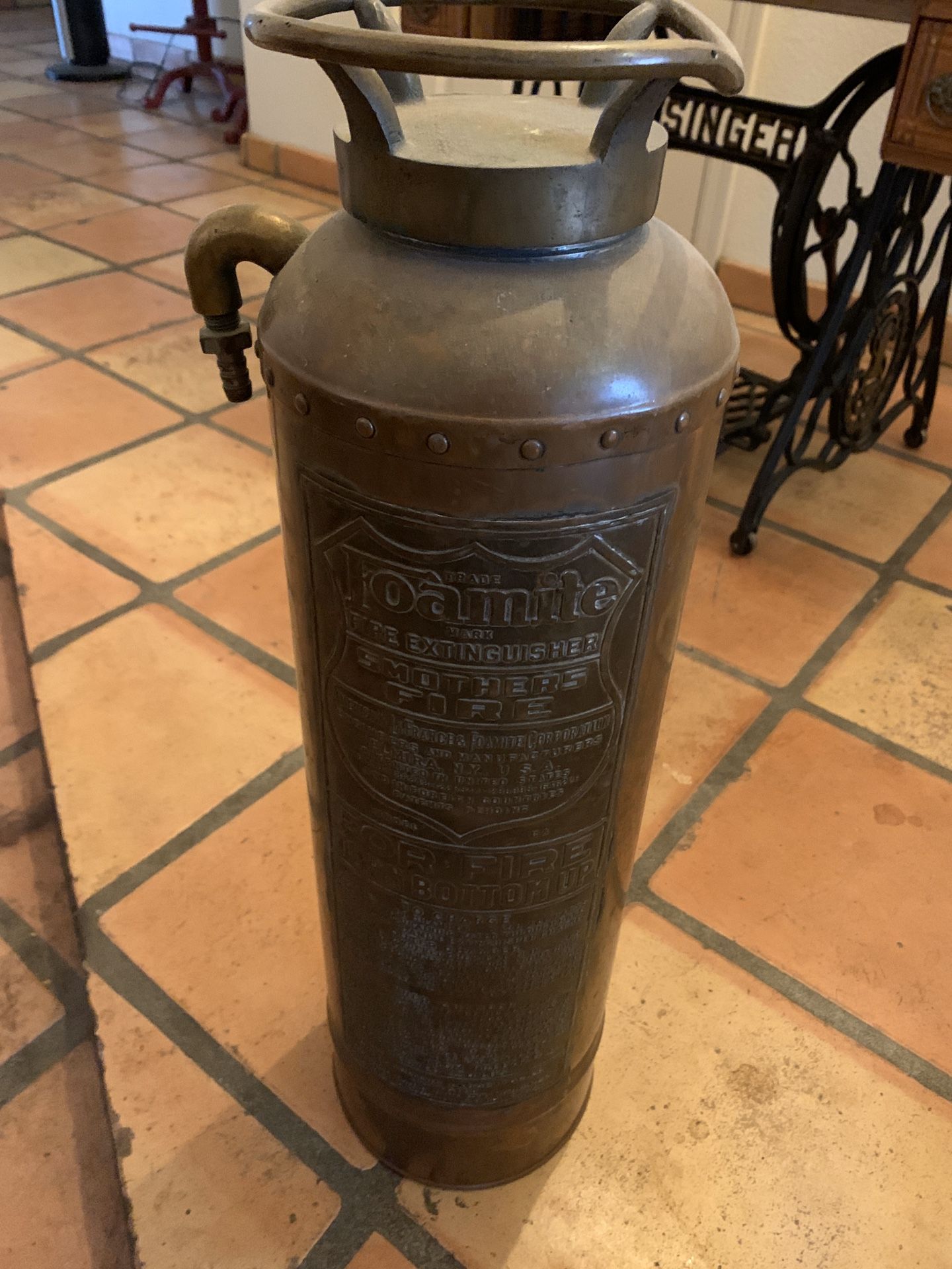 Vintage Fire Extinguisher
