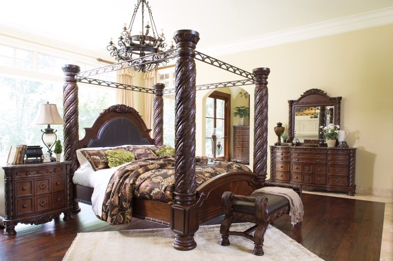Ashley Furniture North Shore Canopy Set NEW