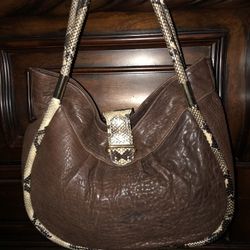Italian Leather Tote /Paolo Masi