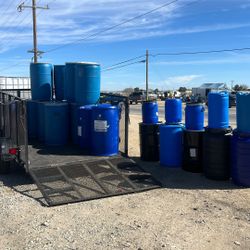 Barrels For Water/food Storage 