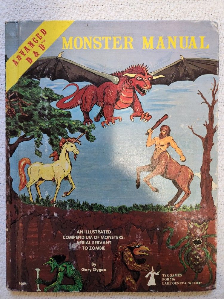 Dungeons And Dragons Monster Manual (Advanced Edition)