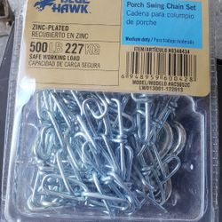 Blue Hawk Porch Swing Chain Set