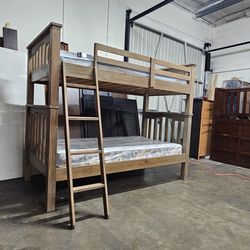 Twin Bunk Bed And Mattress