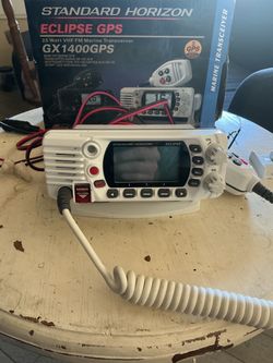 Standard horizon eclipse marine radio