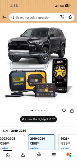 Toyota 4runner Pedal Commander