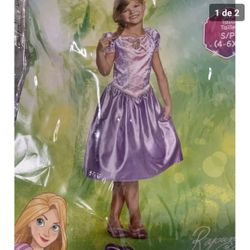 $25🌹⚡️Disney Princess Kids Rapunzel Halloween Costume Dress  (4-6 Small ) Size S color Purple. /c412