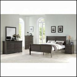 Gray Queen Bedroom Set 
