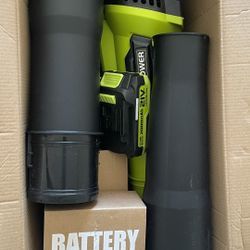 Cord Less Leaf Blower