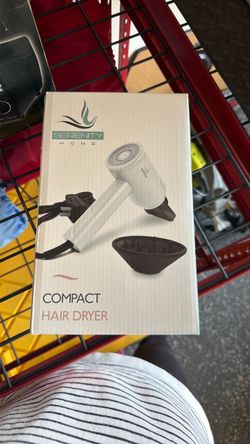 Compact hair dryer
